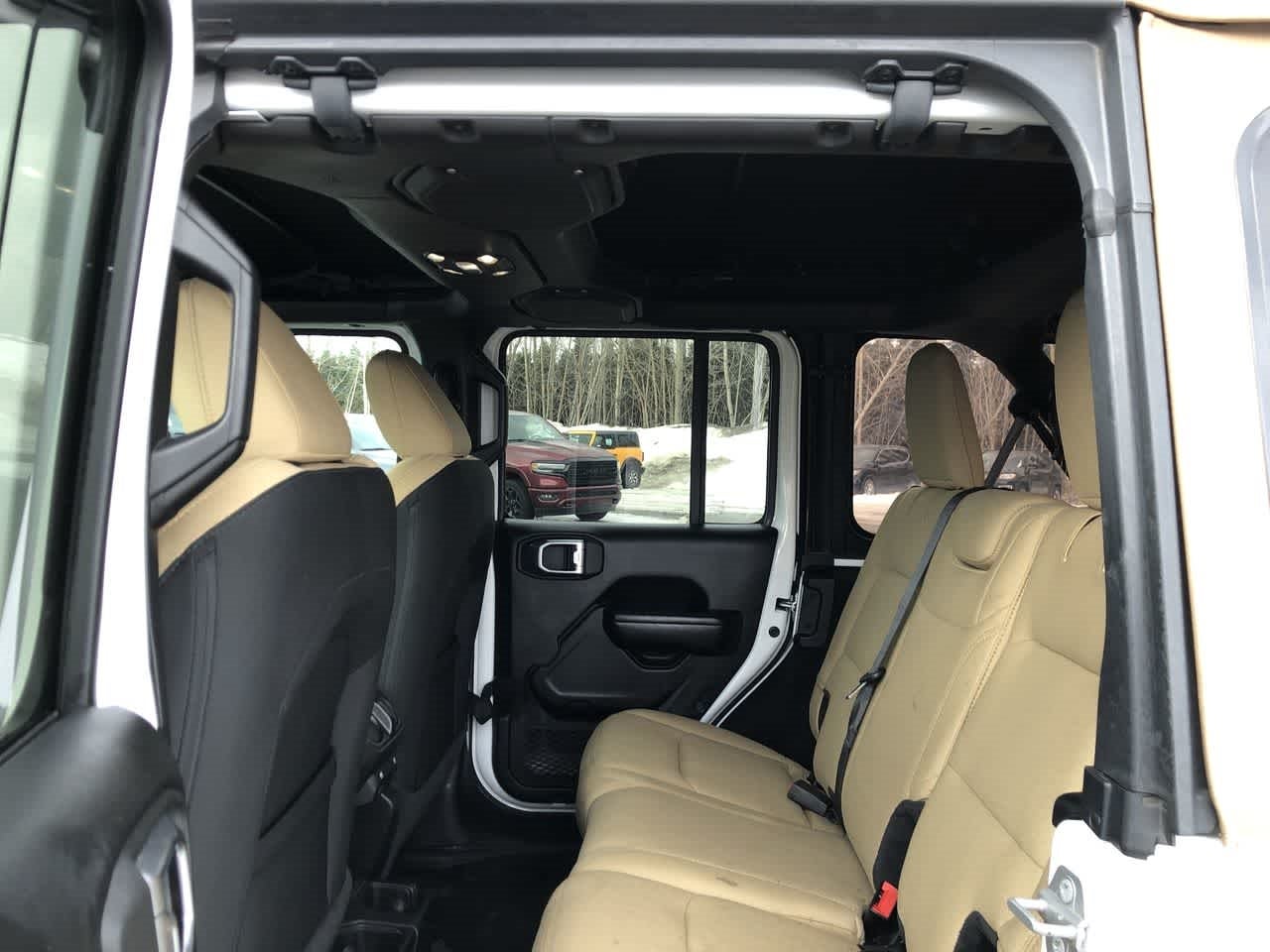 2020 Jeep Wrangler Unlimited Black and Tan